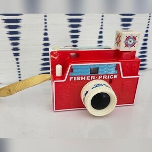 Vintage 1968 Fisher-Price Changeable Picture Disc Camera Toy